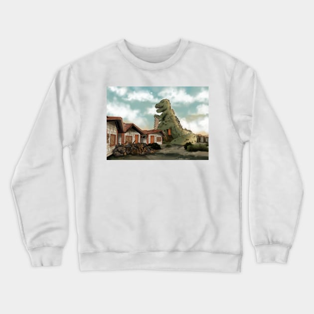 well, i'm not from around here. Crewneck Sweatshirt by weirdghostparty